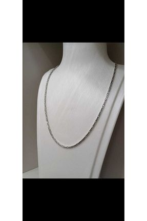 گردنبند نقره طوسی مردانه 925 عیار MİRAY GÜMÜŞ 925 - کد 876873734