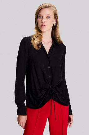 بلوز مشکی زنانه ساده Naramaxx - کد 876874288