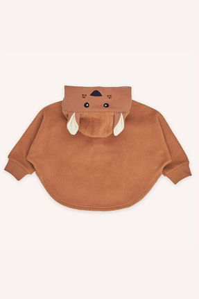سوئیشرت نارنجی بچه گانه نقش دار / کار شده Panço - کد 876871045