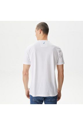 تیشرت سفید مردانه رگولار Nautica - کد 820160897
