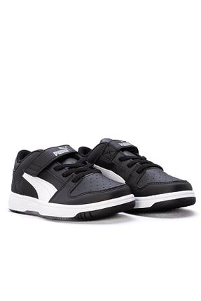 کفش اسنیکر سفید بچه گانه چسبی Puma - کد 876888651