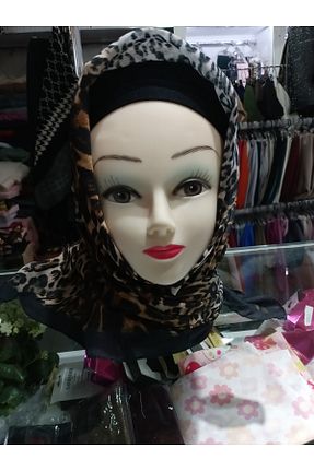 روسری مشکی پنبه ای CARLİNA - کد 876886897