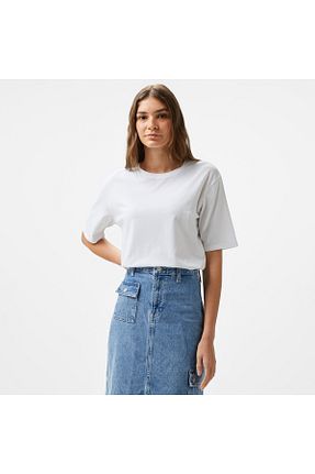 تیشرت سفید زنانه رگولار Nautica - کد 869940753