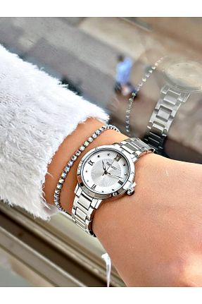 ساعت مچی طوسی زنانه 31-35 میلی متر Ferrucci - کد 876900220