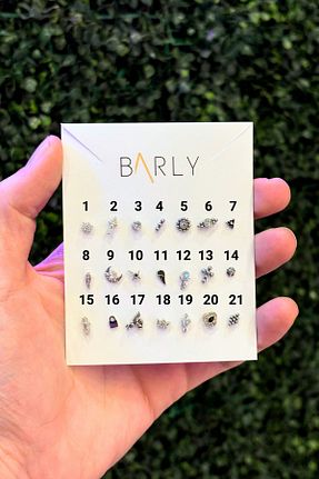 پیرسینگ طوسی زنانه Barly - کد 876909295
