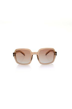 عینک آفتابی قهوه ای زنانه UV400 GOOD LOOK - کد 876909678