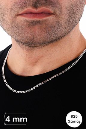 گردنبند نقره طوسی زنانه 925 عیار MODA925 - کد 876918407