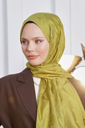 شال سبز زنانه پنبه ای Loryan - کد 876927571