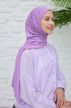 شال بنفش زنانه ویسکون Şalland - کد 757553397