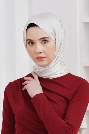 شال طوسی زنانه پنبه ای Loryan - کد 876929179