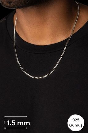گردنبند نقره طوسی زنانه 925 عیار MODA925 - کد 876971575
