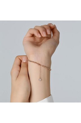 دستبند نقره متالیک زنانه 925 عیار DARAMA KUYUMCULUK - کد 876970453