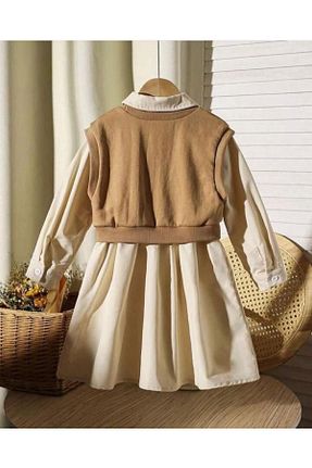 لباس بژ بچه گانه بافتنی Yavrumsa - کد 877042963
