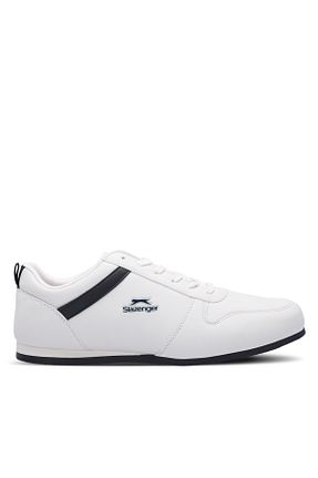 کفش اسنیکر سفید مردانه بند دار Slazenger - کد 877012284