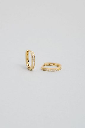 گوشواره نقره زرد زنانه 925 عیار So Chic - کد 877008700