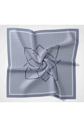 روسری آبی پلی استر Silk Home - کد 860195314