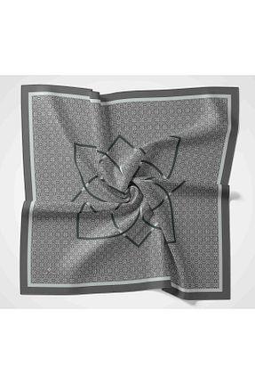 روسری متالیک پلی استر Silk Home - کد 860195436