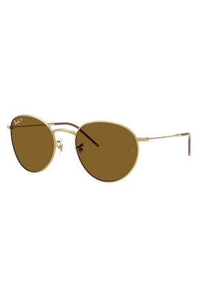 عینک آفتابی طلائی زنانه 55 Ray-Ban - کد 877082878