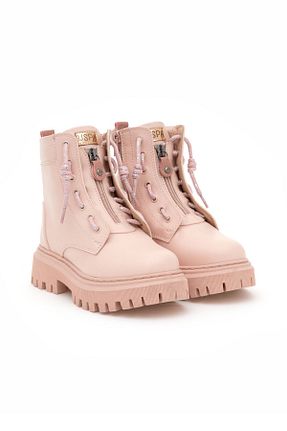 بوت / نیم بوت صورتی بچه گانه پاشنه تخت U.S. Polo Assn. - کد 877082339