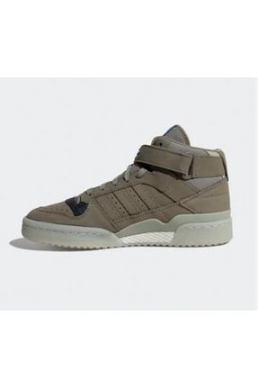 کفش اسنیکر خاکی زنانه بند دار adidas - کد 792542106