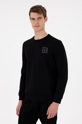 سوئیشرت مشکی مردانه ساده U.S. Polo Assn. - کد 877120686