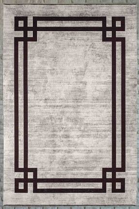 کناره طوسی پنبه Serente Home - کد 831588002