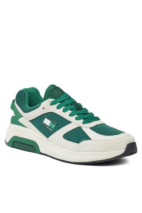 کفش بیرون سبز مردانه چرم اصل Tommy Hilfiger - کد 877146701