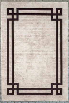 کناره بژ پنبه Serente Home - کد 828913374