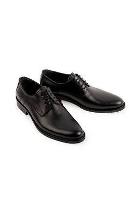 کفش لوفر مشکی مردانه چرم خالص KAYCSHOES - کد 877157105