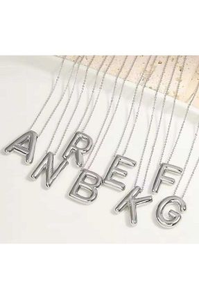 گردنبند استیل ( فولاد ) طوسی زنانه استیل (فولاد) Asteri - کد 877156926