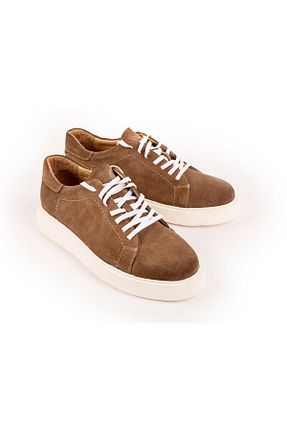 کفش لوفر قهوه ای مردانه چرم خالص KAYCSHOES - کد 877157093