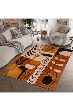 فرش رنگی قابل شستشو Rugs Modern Halı - کد 876836401
