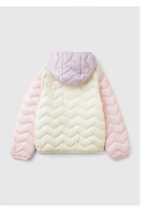 کاپشن سفید بچه گانه رگولار United Colors of Benetton - کد 853618294
