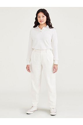 شلوار سفید زنانه بافتنی Dockers - کد 877210553