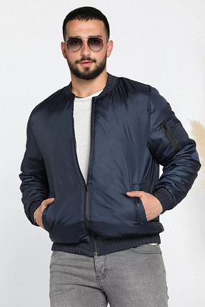 کاپشن سرمه ای مردانه رگولار MİSHAR İTALİA - کد 877210463