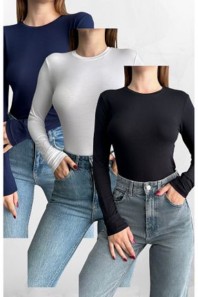 بلوز رنگی زنانه ساده macharel jeans - کد 876835264