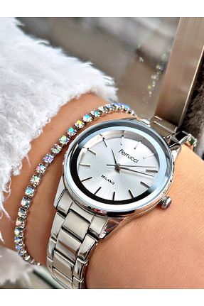 ساعت مچی طوسی زنانه 31-35 میلی متر Ferrucci - کد 877228369