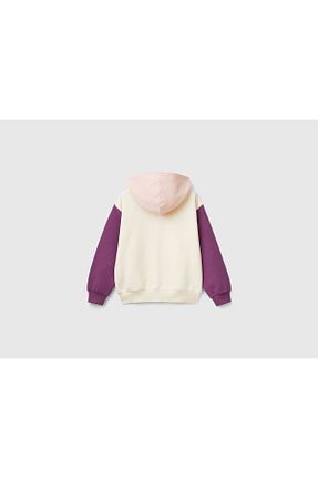 سوئیشرت نباتی بچه گانه ساده United Colors of Benetton - کد 877237724