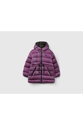 کاپشن بنفش بچه گانه رگولار United Colors of Benetton - کد 877236833