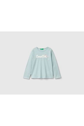 تیشرت سبز بچه گانه رگولار United Colors of Benetton - کد 877239070