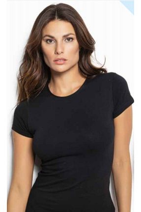 بادی مشکی زنانه یقه دوچرخه Miss Elit - کد 877272982