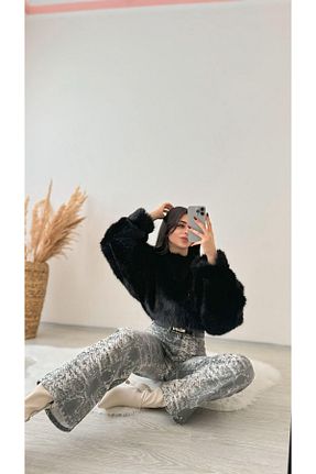 شلوار جین رنگی زنانه پاچه گشاد myvogue boutique - کد 877288933