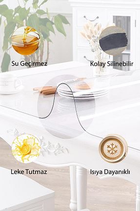 رومیزی سفید Dertsiz Pimula home - کد 464291078