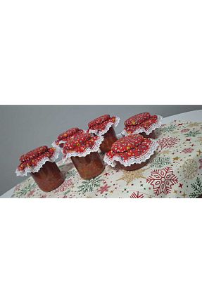 کوزه شیشه ای قرمز 0 - 499 میلی لیتر melegin atolyesi - کد 877301603