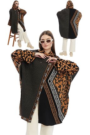 پانچو رنگی زنانه اکریلیک marufshop - کد 877332954