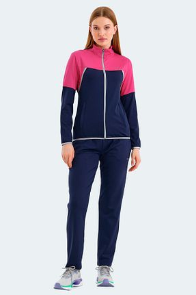 ست کرمکن اسپرت سرمه ای زنانه پلی استر Slazenger - کد 877372098