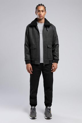 کاپشن طوسی مردانه رگولار Lee Cooper - کد 877378982