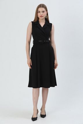 لباس مشکی زنانه بافتنی WOMAN VISION - کد 788143841