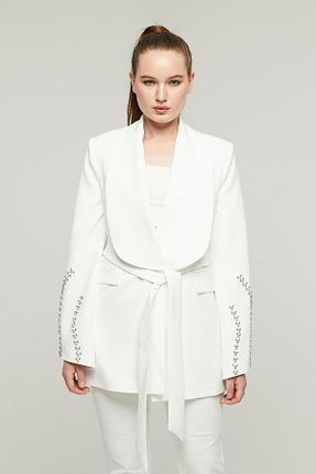 کت بلیزر سفید زنانه فینیکه Appleline - کد 856459877