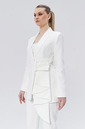 کت بلیزر سفید زنانه فینیکه Appleline - کد 856460003